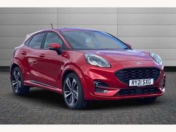 Red Used 2021 Ford Puma Gen-E ST-Line SUV | £15,194 (Fair price)