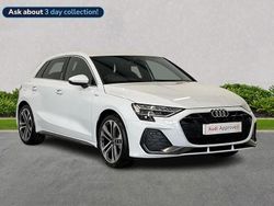White Used 2025 Audi A3 S-Line Hatchback | £29,294 (A bit pricey)