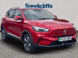 Tri coat dynamic red Used 2022 MG ZS Trophy Sedan | £14,191 (Fair price)