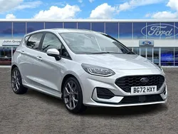 Silver Used 2022 Ford Fiesta ST-Line Hatchback | £13,495 (Fair price)
