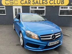 Blue Used 2013 Mercedes A200 AMG Hatchback | £6,225 (A bit pricey)