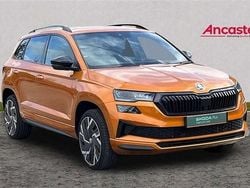 Orange Used 2022 Skoda Karoq SportLine SUV | £25,475 (Fair price)