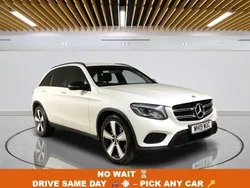 White Used 2019 Mercedes GLC220 Urban SUV | £11,899 (Fair price)
