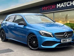 Blue Used 2016 Mercedes A180 AMG line Hatchback | £10,990 (Fair price)