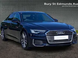 Blue Used 2023 Audi A6 S-Line Sedan | £27,787 (Good price)