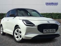 White Used 2025 Suzuki Swift Hatchback | £15,995 (Fair price)