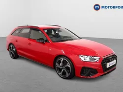 Red Used 2023 Audi A4 Black Edition Estate | £26,299 (Fair price)