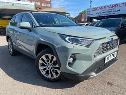 Green Used 2021 Toyota RAV4 Hybrid SUV | £19,999 (A bit pricey)