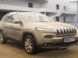 Beige Used 2017 Jeep Cherokee Limited SUV | £9,480 (Fair price)