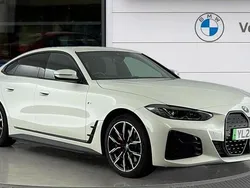 White Used 2023 BMW i4 M Sport Sedan | £32,731 (Good price)