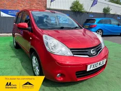 Red Used 2010 Nissan Note Acenta MPV | £5,995 (Expensive)