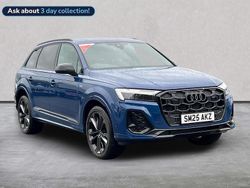 Blue Used 2025 Audi Q7 Black Edition SUV | £61,179 (Expensive)