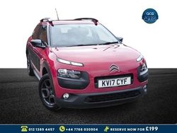 Red Used 2017 Citroën C4 Cactus Feel Hatchback | £4,585 (Fair price)