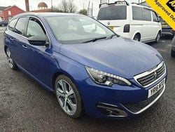Blue Used 2016 Peugeot 308 GT-line Estate | £8,495 (Fair price)