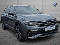 Grey Used 2022 VW Tiguan Allspace R-line SUV | £29,490 (A bit pricey)