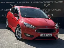 Red Used 2015 Ford Focus Zetec Hatchback | £5,490 (Expensive)