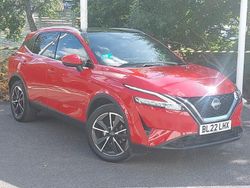 Red Used 2022 Nissan Qashqai Tekna SUV | £23,298 (Expensive)