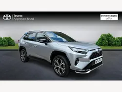 Silver Used 2022 Toyota RAV4 Hybrid SUV | £31,338 (Fair price)