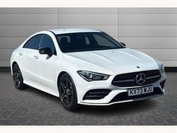 White Used 2023 Mercedes CLA200 AMG Line Premium Coupe | £27,650 (Fair price)