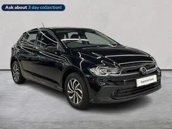 Black Used 2024 VW Polo Life Hatchback | £17,989 (Fair price)