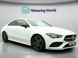 White Used 2023 Mercedes CLA200 Executive Coupe | £25,400 (Fair price)
