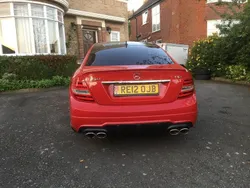 Red Used 2012 Mercedes C250 AMG Coupe | £4,700 (Super price)