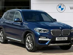 Blue Used 2019 BMW X3 xLine SUV | £26,555 (Fair price)