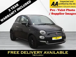 Black Used 2021 Fiat 500 Star Hatchback | £11,195 (A bit pricey)
