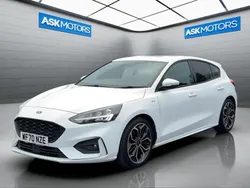 White Used 2020 Ford Focus ST-Line X Hatchback | £14,494 (Fair price)