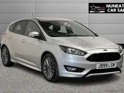 Silver Used 2018 Ford Focus ST-Line Hatchback | £8,250 (Good price)