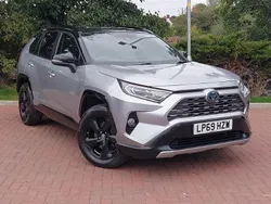 Silver Used 2020 Toyota RAV4 Hybrid SUV | £20,698 (A bit pricey)