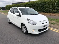 White Used 2013 Mitsubishi Mirage Hatchback | £1,495