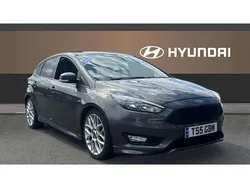 Grey Used 2017 Ford Focus ST-Line Hatchback | £9,780 (Fair price)