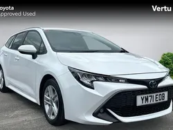 White Used 2022 Toyota Corolla Sport Estate | £16,756 (Fair price)