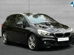 Black sapphire Used 2017 BMW 218 Active Tourer M Sport MPV | £10,990 (Fair price)
