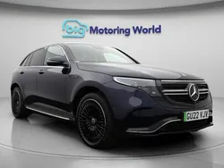 Blue Used 2022 Mercedes EQC400 AMG Line Premium Plus SUV | £28,700 (A bit pricey)