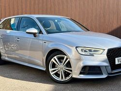 Silver Used 2019 Audi A3 Sportback S-Line Hatchback | £12,990 (Good price)