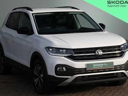White Used 2023 VW T-Cross Black Edition SUV | £17,995 (Fair price)