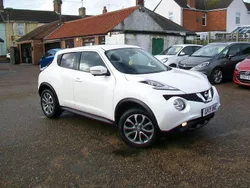 White Used 2017 Nissan Juke Tekna SUV | £6,995 (Fair price)