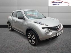 Silver Used 2014 Nissan Juke N-TEC SUV | £4,295 (Fair price)