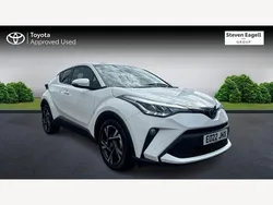 White Used 2022 Toyota C-HR Design SUV | £20,009 (Fair price)