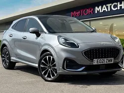 Silver Used 2021 Ford Puma ST-Line Hatchback | £17,690 (Fair price)