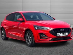 Race red Used 2022 Ford Focus ST-Line Hatchback | £15,495 (Good price)