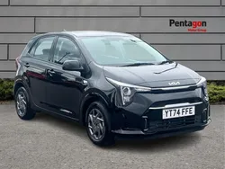 Black Used 2024 Kia Picanto 2 Hatchback | £14,188 (A bit pricey)