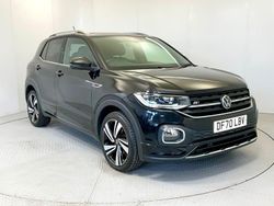 Black Used 2021 VW T-Cross R-line SUV | £18,495 (Fair price)