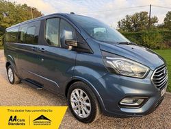 Blue Used 2020 Ford Tourneo Custom Titanium MPV | £19,990 (Fair price)