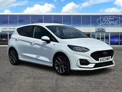 White Used 2023 Ford Fiesta ST-Line Hatchback | £14,495 (Fair price)