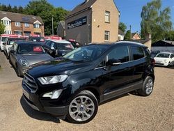 Black Used 2019 Ford Ecosport Titanium SUV | £9,495 (Fair price)