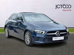 Blue Used 2021 Mercedes A180 Executive Hatchback | £19,700 (Fair price)
