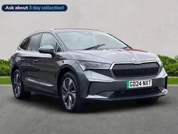 Grey Used 2024 Skoda Enyaq iV SUV | £27,882 (Fair price)